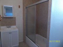 Apt 1 Bathroom and Valet/sink/mirror
